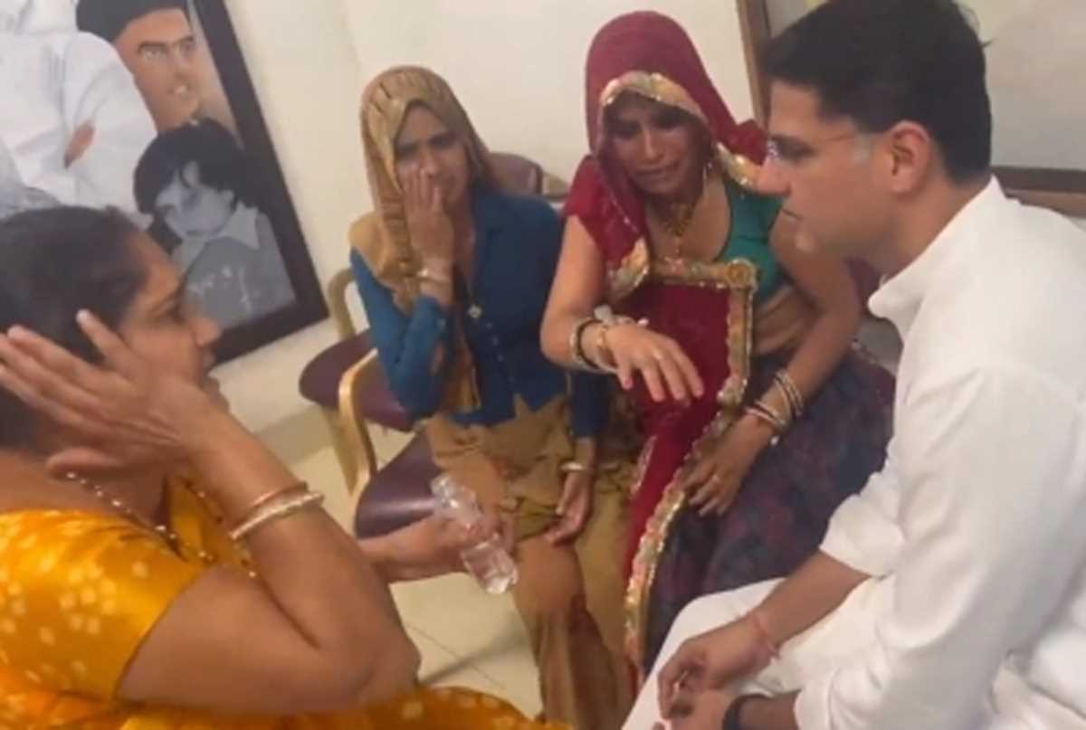 सचिन पायलट ने शहीदों की विधवाओं के साथ मारपीट की निंदा की